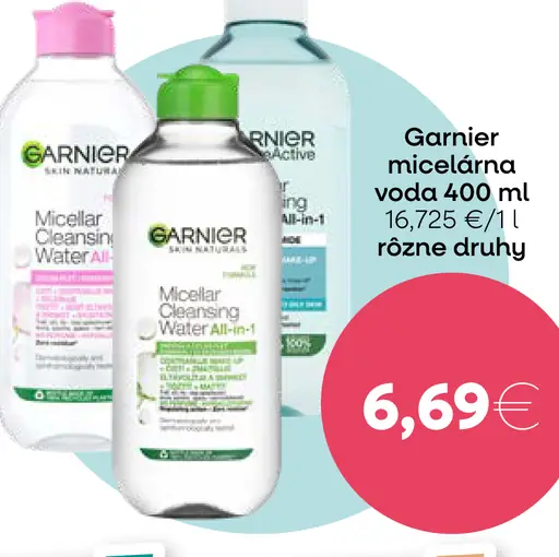 Garnier micelárna voda