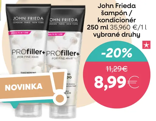 John Frieda šampón / kondicionér