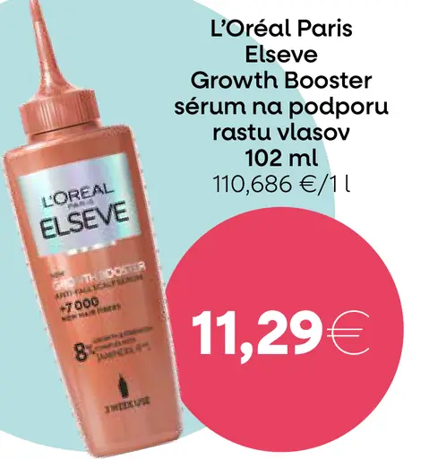 L'Oréal Paris Elseve Booster sérové sérum na podporu rastu vlasov