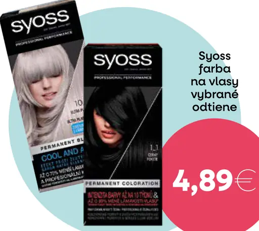 Syoss farba na vlasy