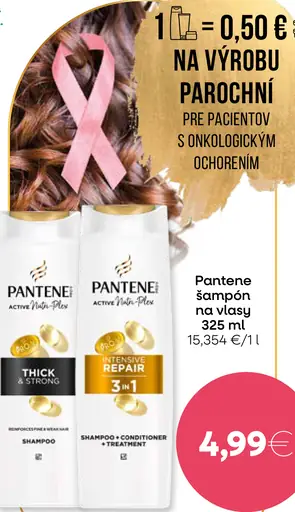 Pantene šampón na vlasy