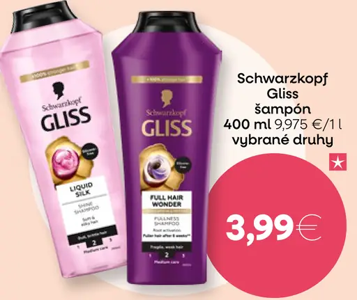 Schwarzkopf Gliss šampón
