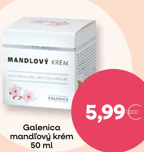 Galenica Mandľový krém