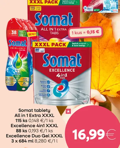 Somat tablety All in 1 Extra
