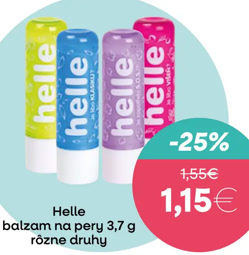 Helle balzam na pery 3,7 g