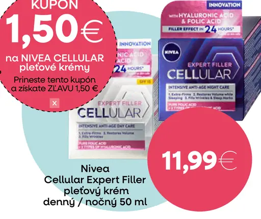 Nivea Cellular Expert Filler Nočný krém