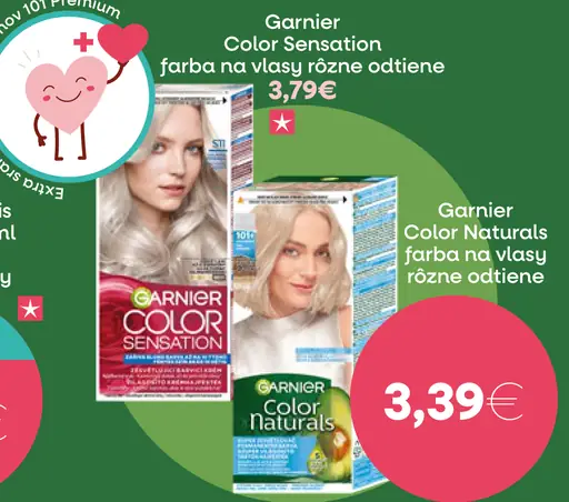Garnier Color Sensation farba na vlasy