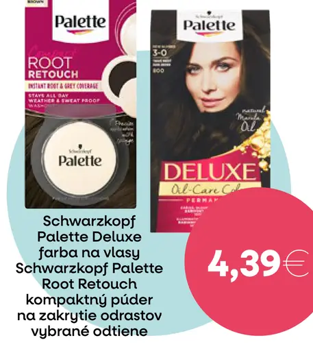 Schwarzkopf Palette Deluxe kompaktný púder