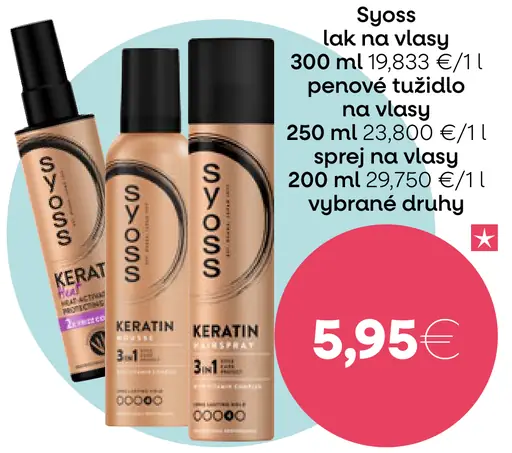 Syoss lak na vlasy