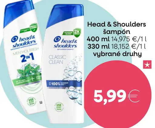 Head & Shoulders šampón