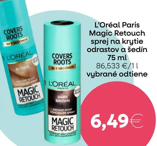 L'Oréal Paris Magic Retouch, ČIERNOHNEDÁ