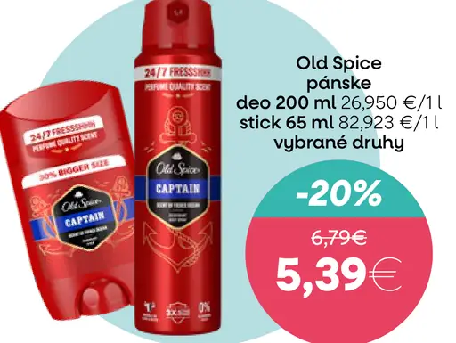 Old Spice deo sprej