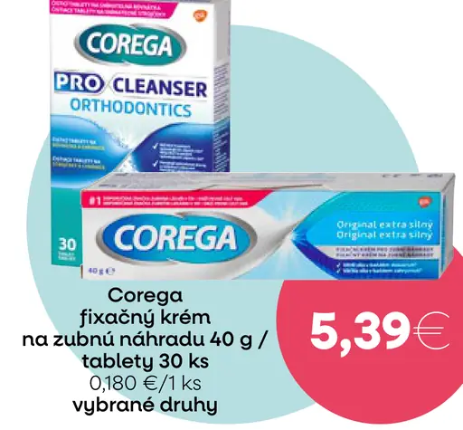 Corega Čistiace tablety