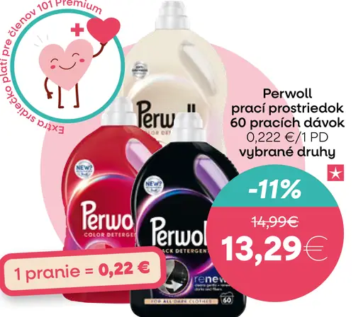 Perwoll prací prostriedok