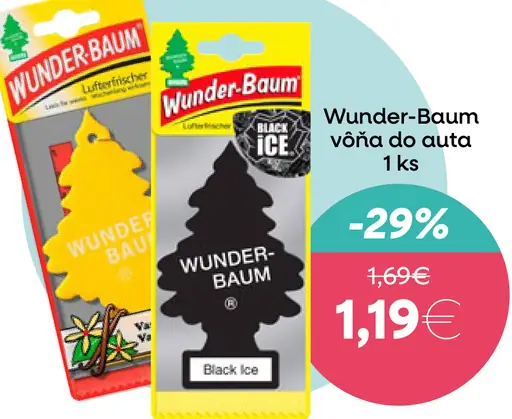 Wunder-Baum vôňa do auta