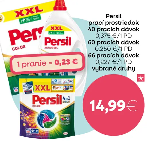 Persil prací prostriedok