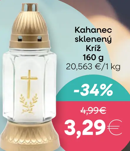 Kahanec sklenený Kríž 2
