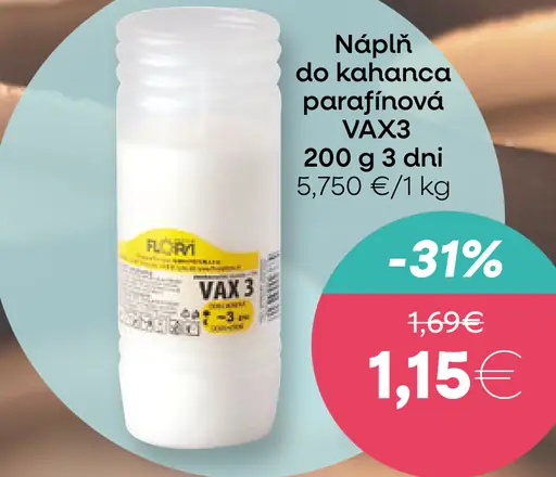 Náplň do kahanca parafínová NO-3