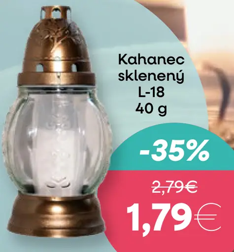 Kahanec sklenený L18