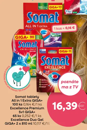 Somat tablety All in 1 Extra GIGA+