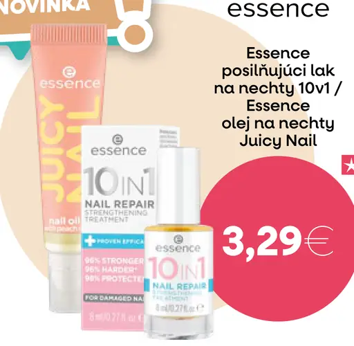 Essence posiľňujúci lak na nechty 10v1