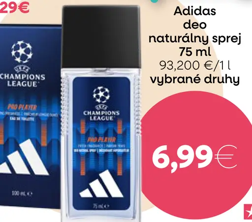 Adidas naturálny sprej