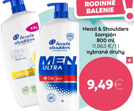Head & Shoulders šampón