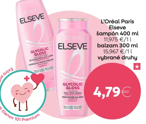L'Oréal Paris Elseve šampón / balzam