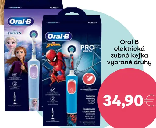 Oral B elektrická zubná kefka