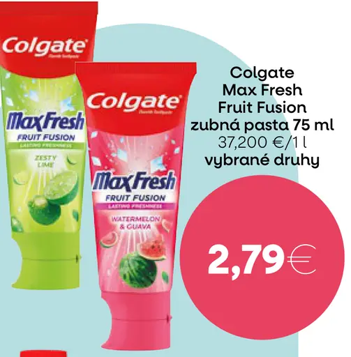 Colgate Max Fresh zubná pasta
