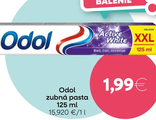 Odol zubná pasta Active White