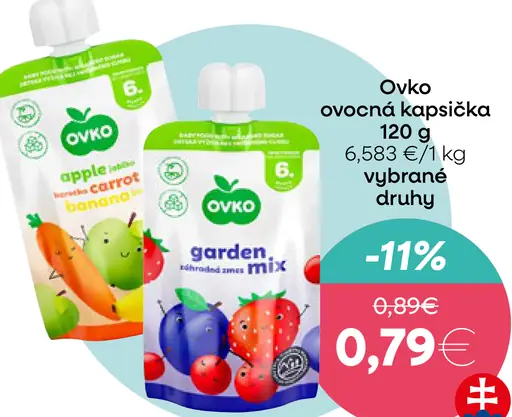 Ovko Ovocná kapsička