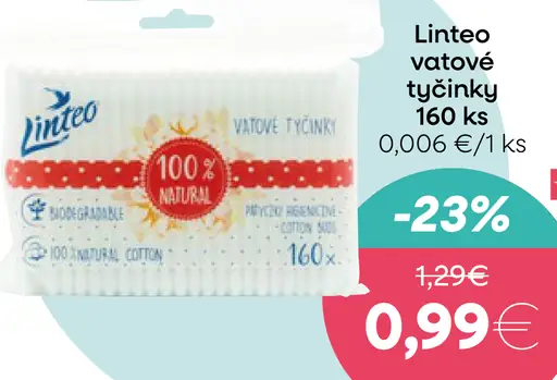 Linteo vreckovky