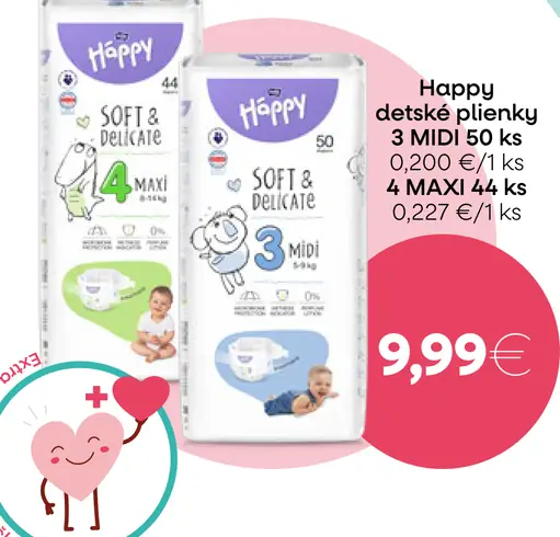 Häppy detské plienky