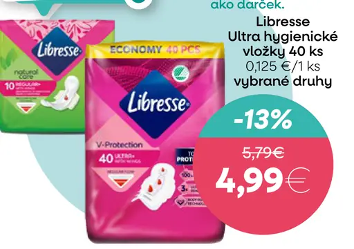 Libresse Ultra hygienické vložky