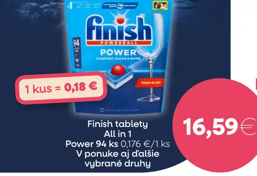 Finish tablety