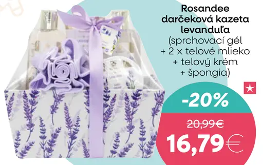 Rosandee darčeková kazeta Levanduľa