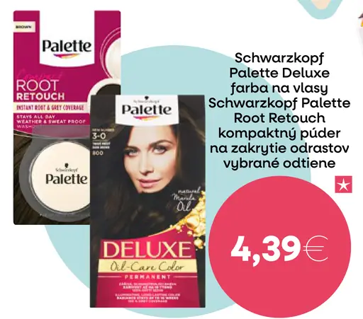 Schwarzkopf Palette farba na vlasy