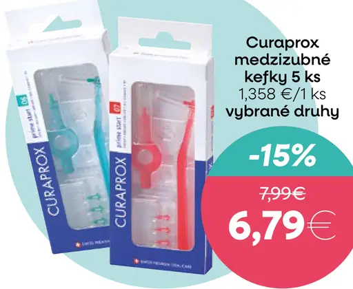 Curaprox medzizubné kefky