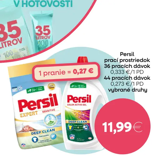 Persil prací prostriedok