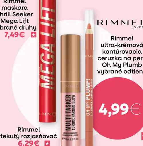 Rimmel maskara Thrill Seeker Mega Lift
