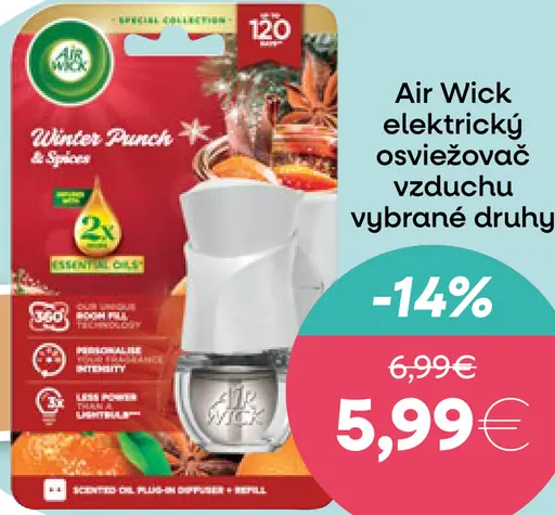 AIR WICK elektrický osviežovač vzduchu