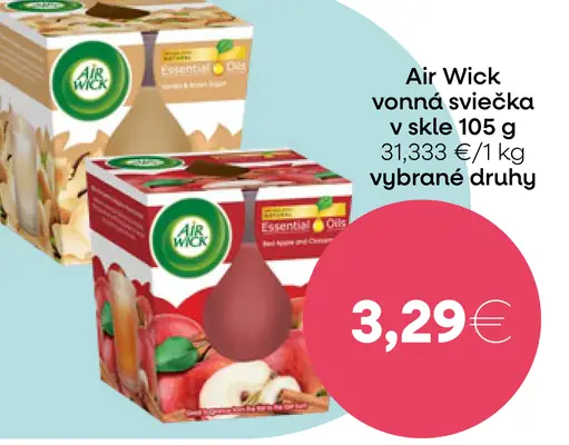 Air Wick vonná sviečka