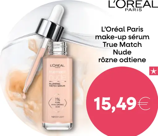 L'Oréal Paris True Match Nude make-up