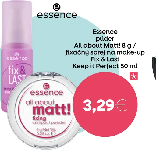 Essence púder All about Matt!