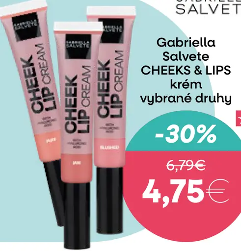 Gabriella Salvete CHEEKS & LIPS krém