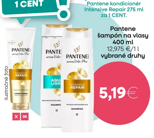 Pantene šampón na vlasy