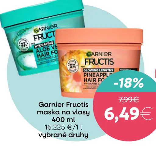 Garnier Fructis Maska na vlasy