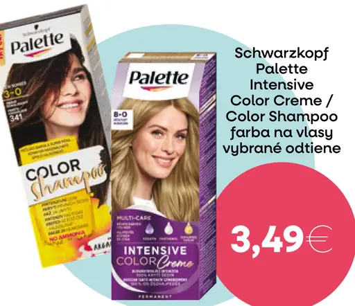 Schwarzkopf Palette Intensive Color Creme farba na vlasy