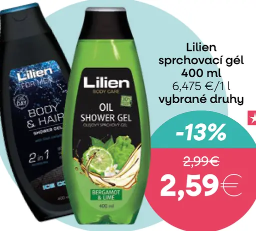 Lilien sprchový gél